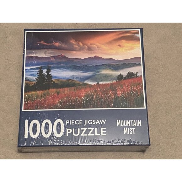 Mountain Mist Jigsaw Puzzle 1000 pieces 27.5in x 19.7in New - Picture 1 of 3